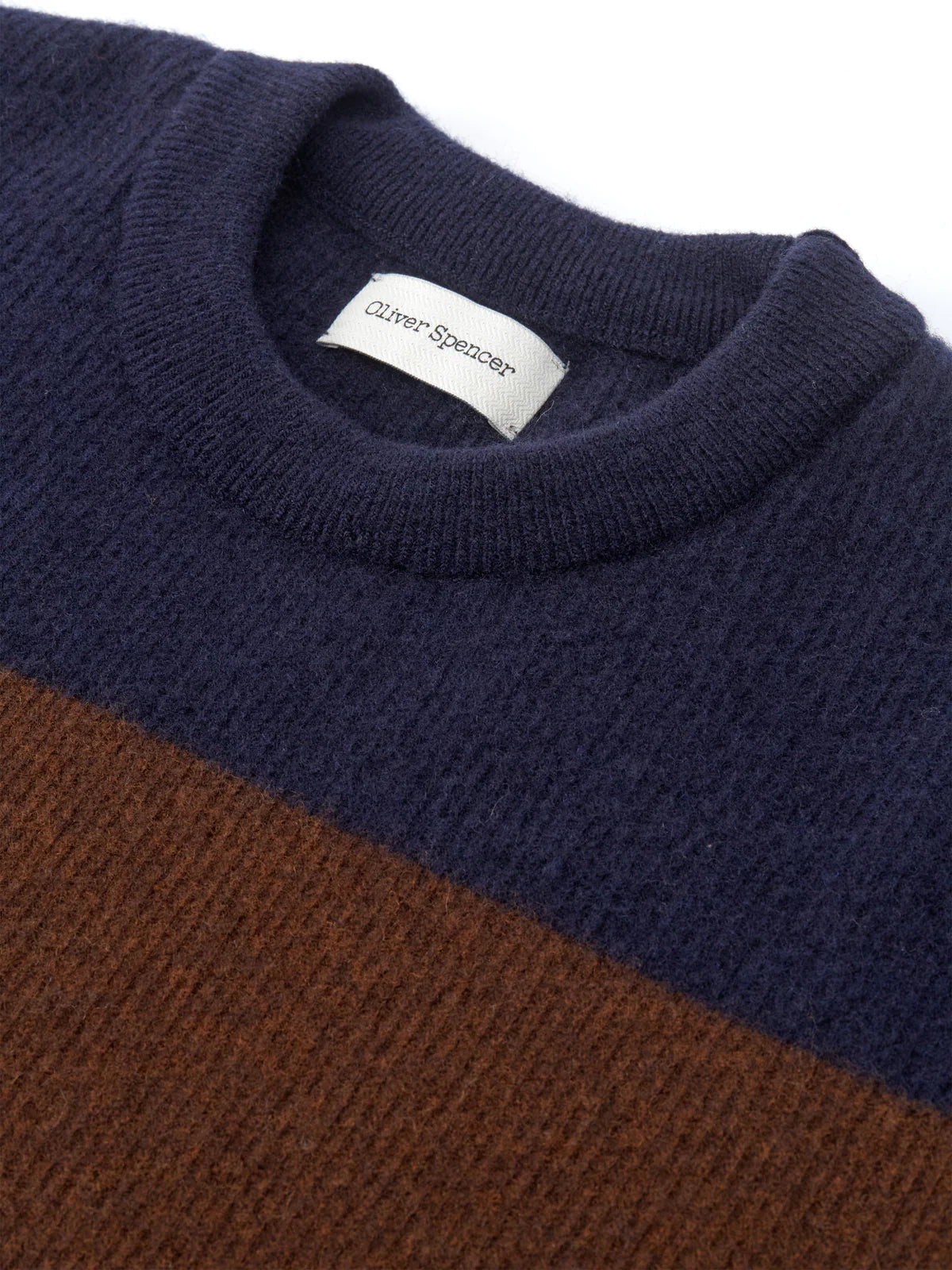 
                  
                    Blenheim Jumper - Paxton Navy/Brown
                  
                