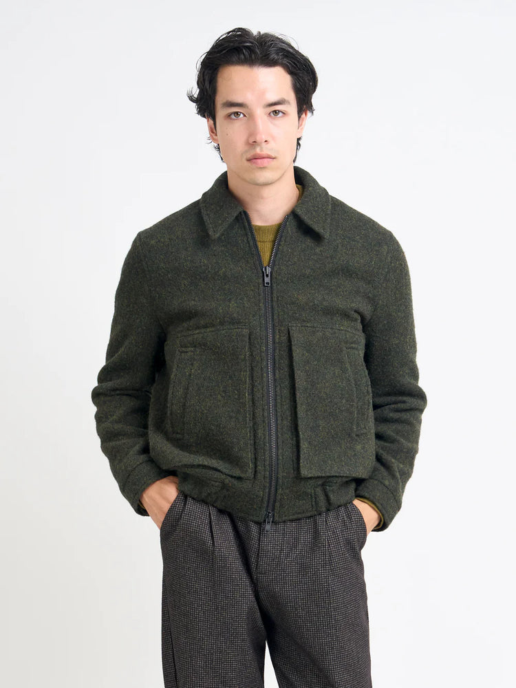 
                  
                    Arlington Bomber Jacket - Morgan Green
                  
                