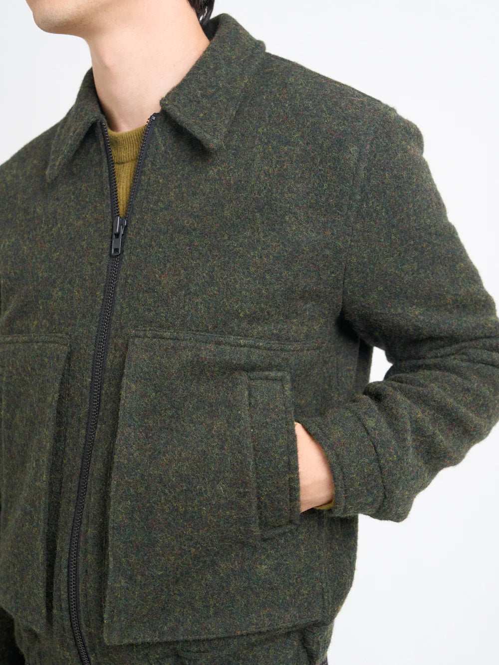 
                  
                    Arlington Bomber Jacket - Morgan Green
                  
                