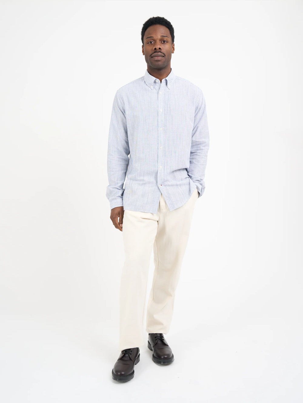 Brook Shirt - Conroy Blue