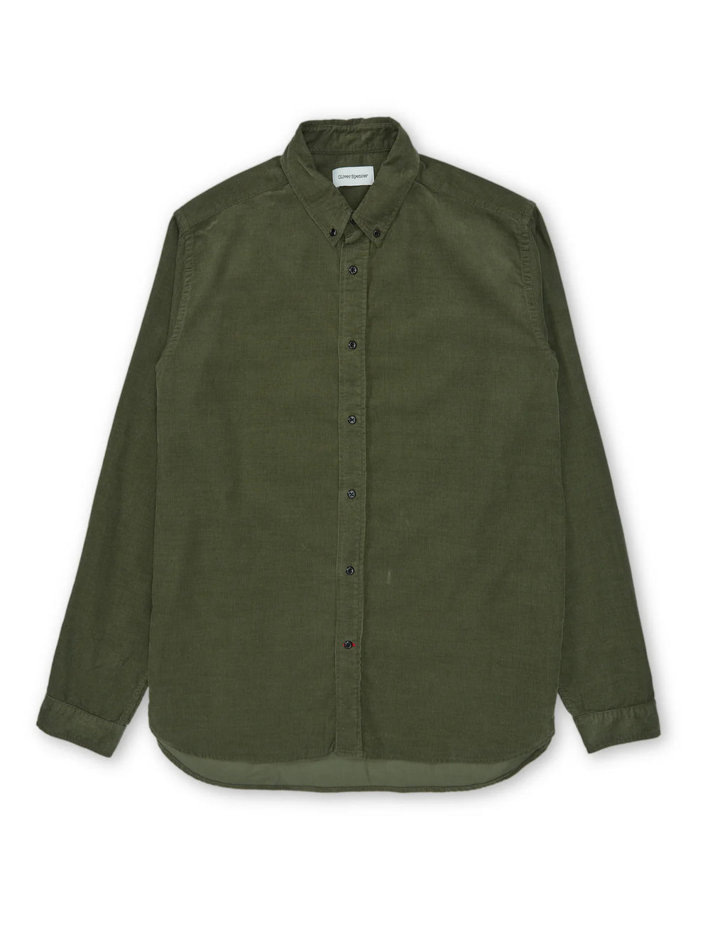 Brook Shirt - Mersey Cord Green