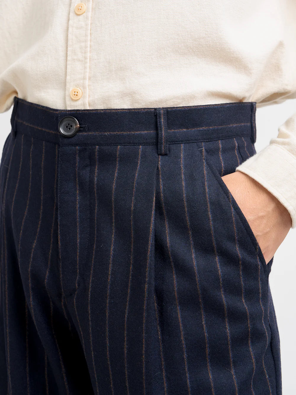 
                  
                    Orsman Trousers - Jarman Navy
                  
                