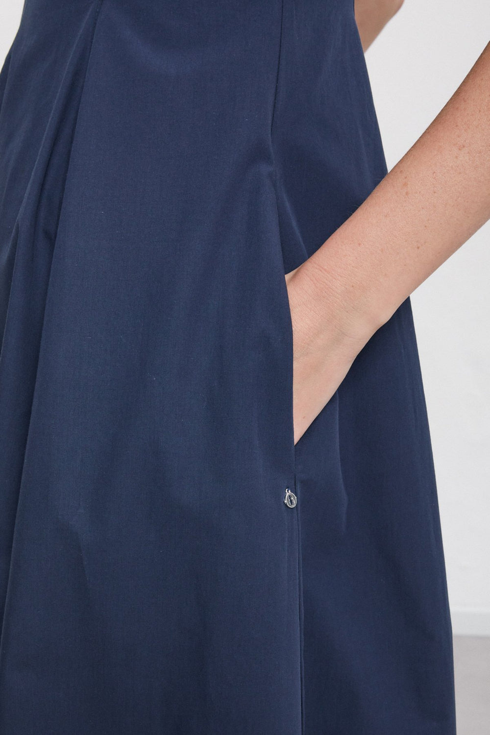 Cotton Poplin Dress - Night