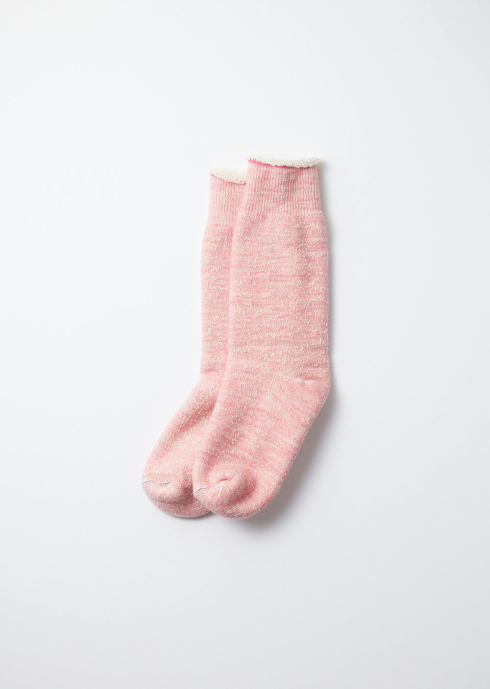 Double Face Crew Socks - L.Pink - R1001