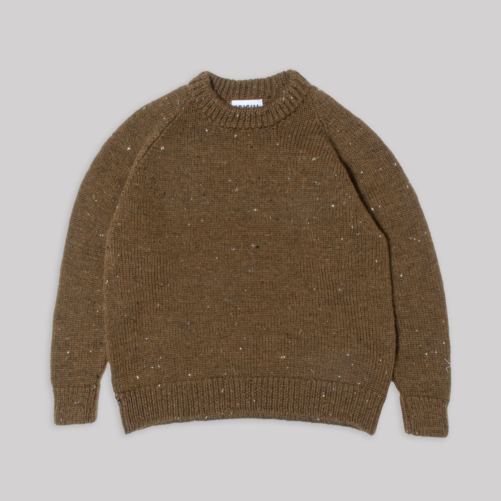 Raglan Chunky - Khaki Nepp