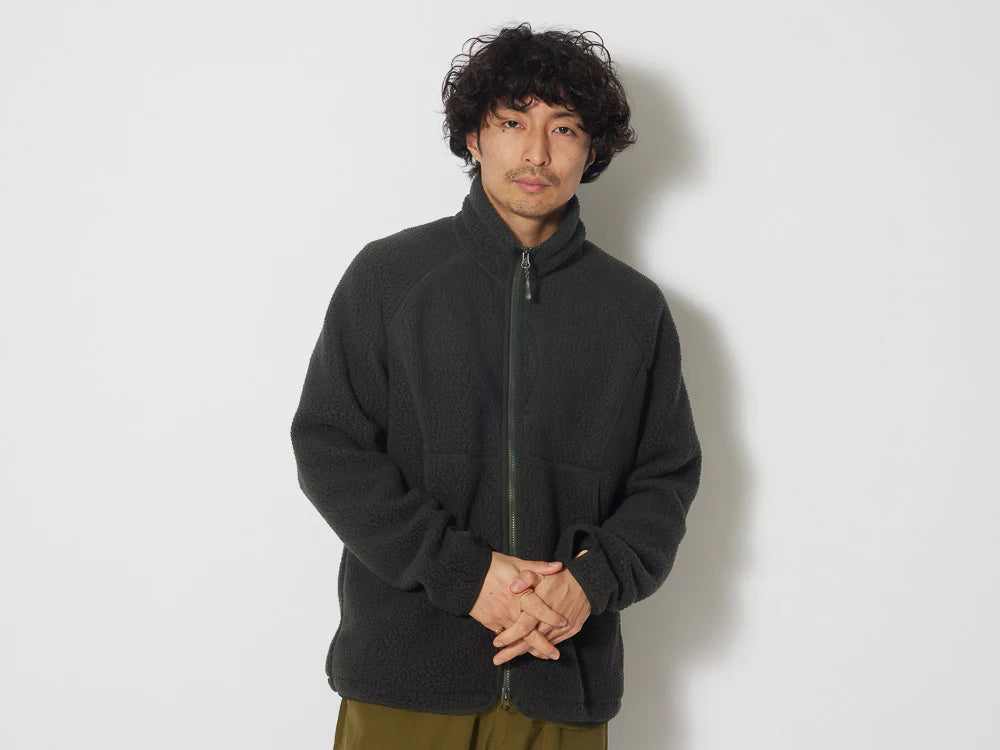 Thermal Boa Fleece Jacket - Black