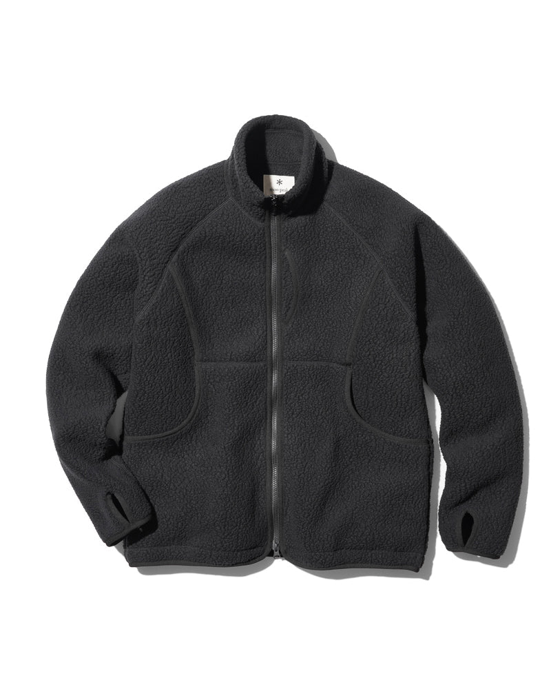 Thermal Boa Fleece Jacket - Black