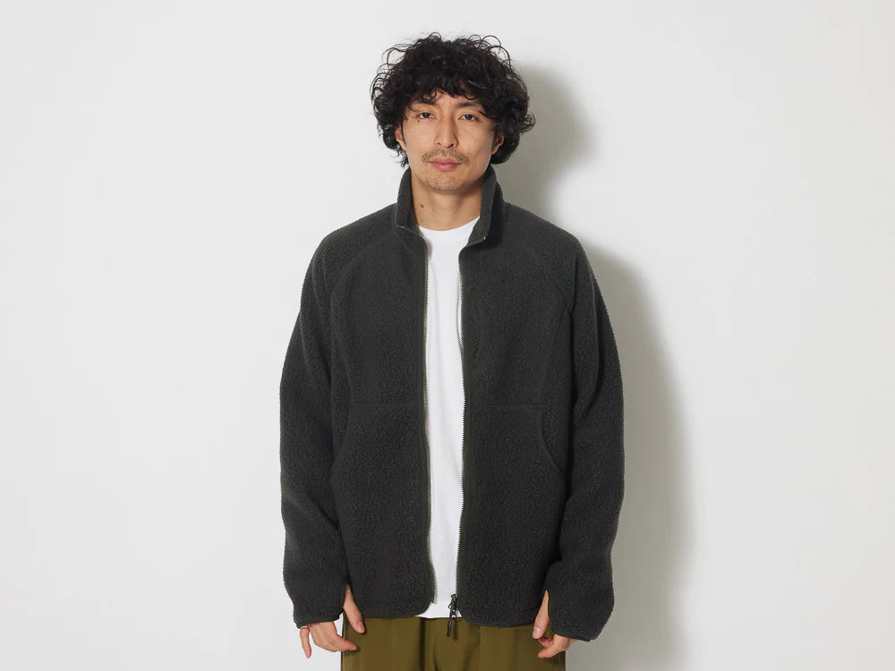 Thermal Boa Fleece Jacket - Black