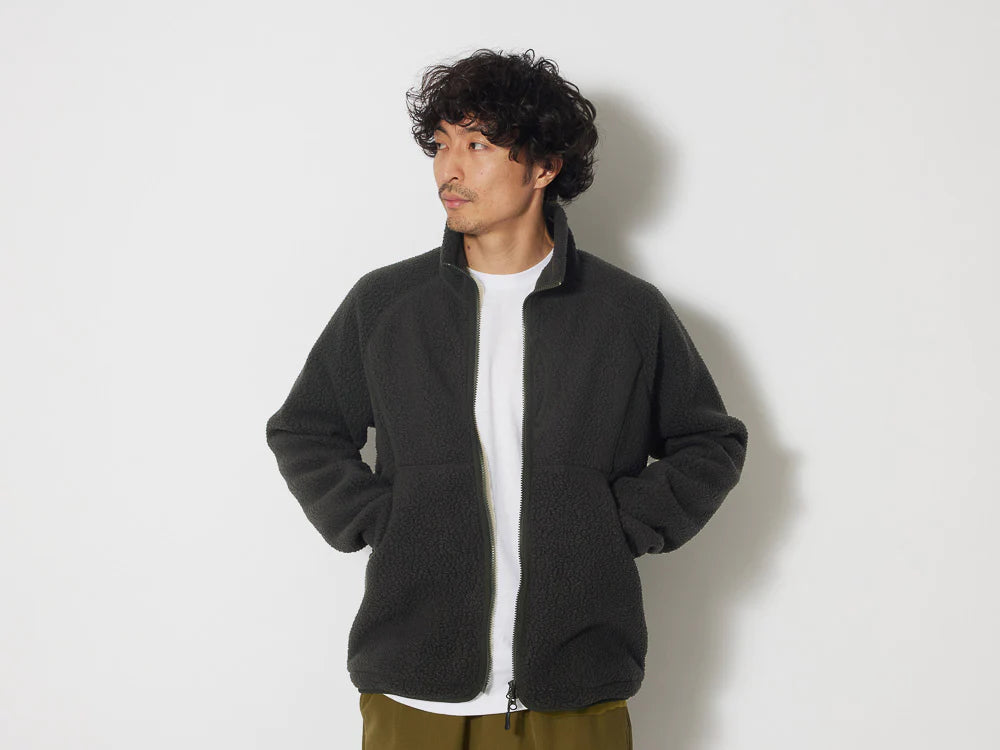 Thermal Boa Fleece Jacket - Black