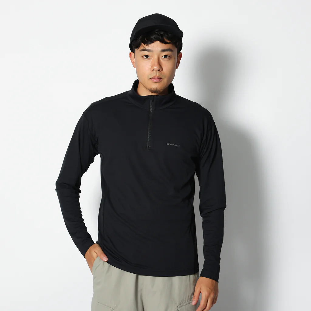 
                  
                    Pe Power Dry Half Zip Pullover - Black
                  
                