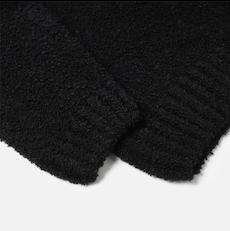 
                  
                    Alpaca Boucle Knit - Black
                  
                