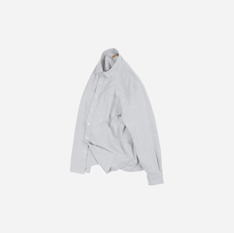 
                  
                    OG Striped Oversized Shirt - Gray
                  
                