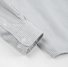 
                  
                    OG Striped Oversized Shirt - Gray
                  
                