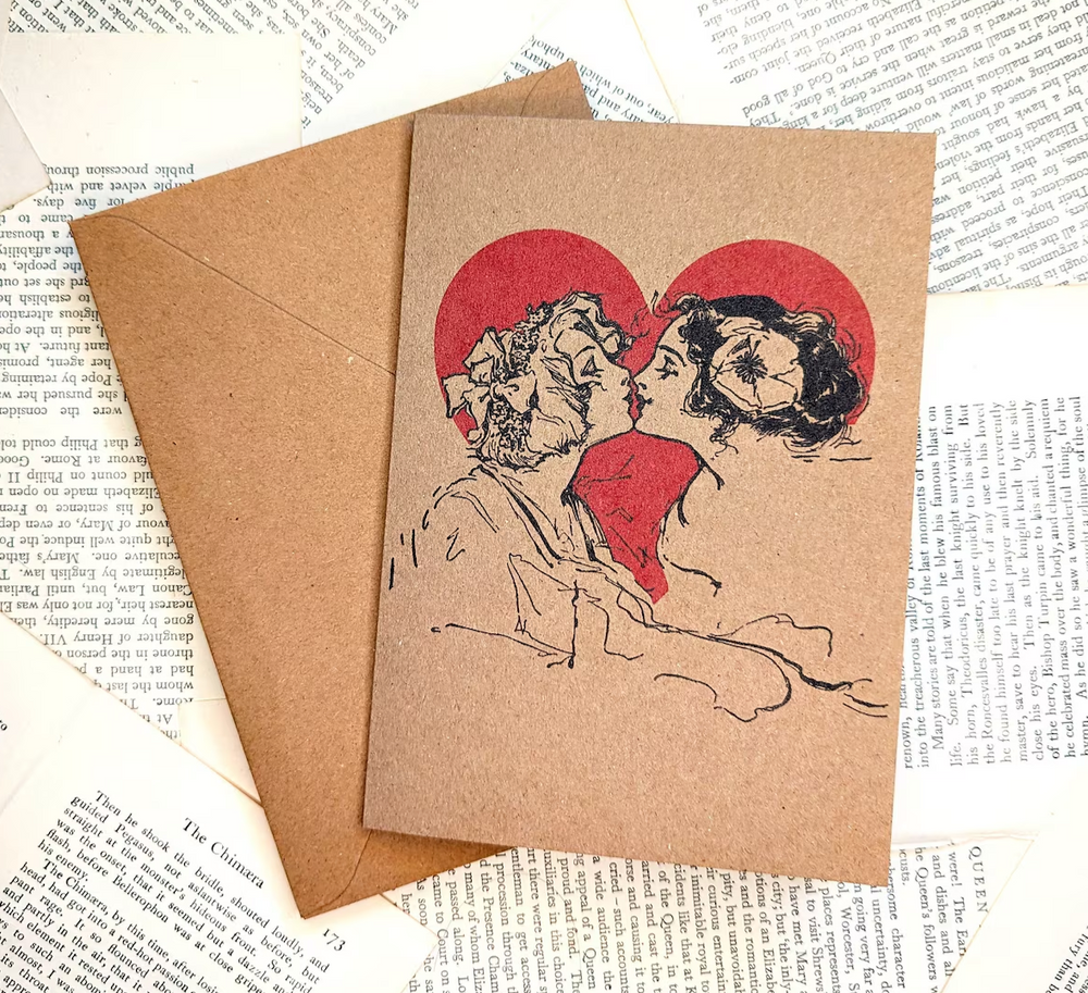 Lady Couple Card