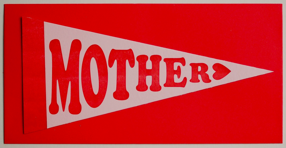 Mother Pennant Mothers Day Card