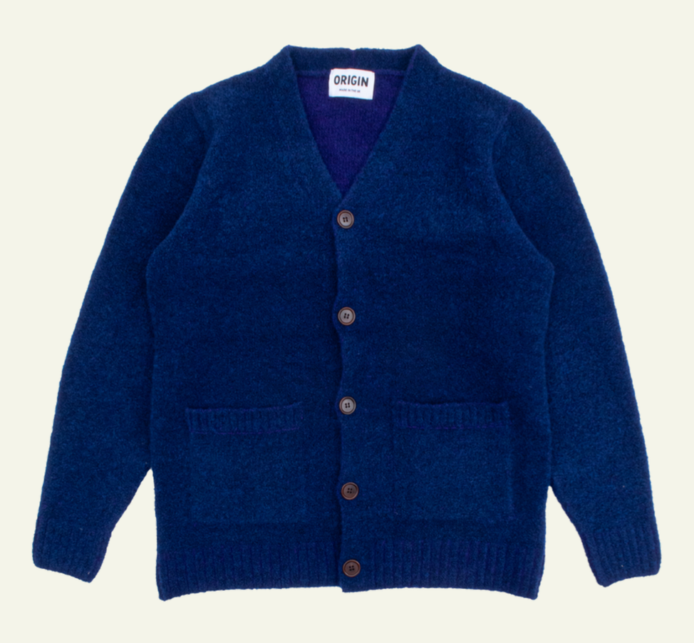 Souffle Cardigan - Prussian Blue/Nightfall