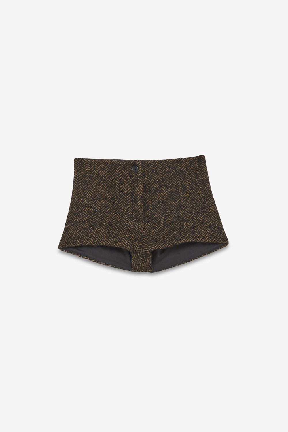 Wool Herringbone Hotpants