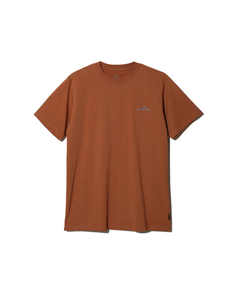 Relaxin' Fieldscape T Shirt - Brown
