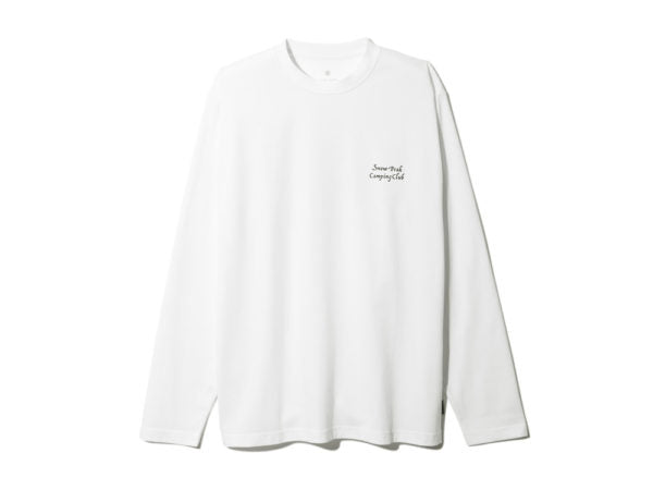 Camping Club LS T-Shirt - White