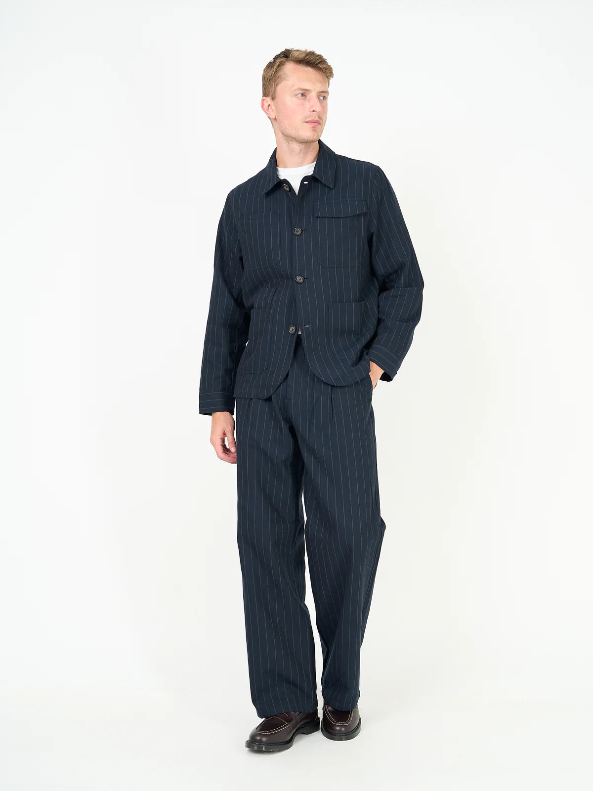 
                  
                    Orsman Trousers - Claydon Navy
                  
                