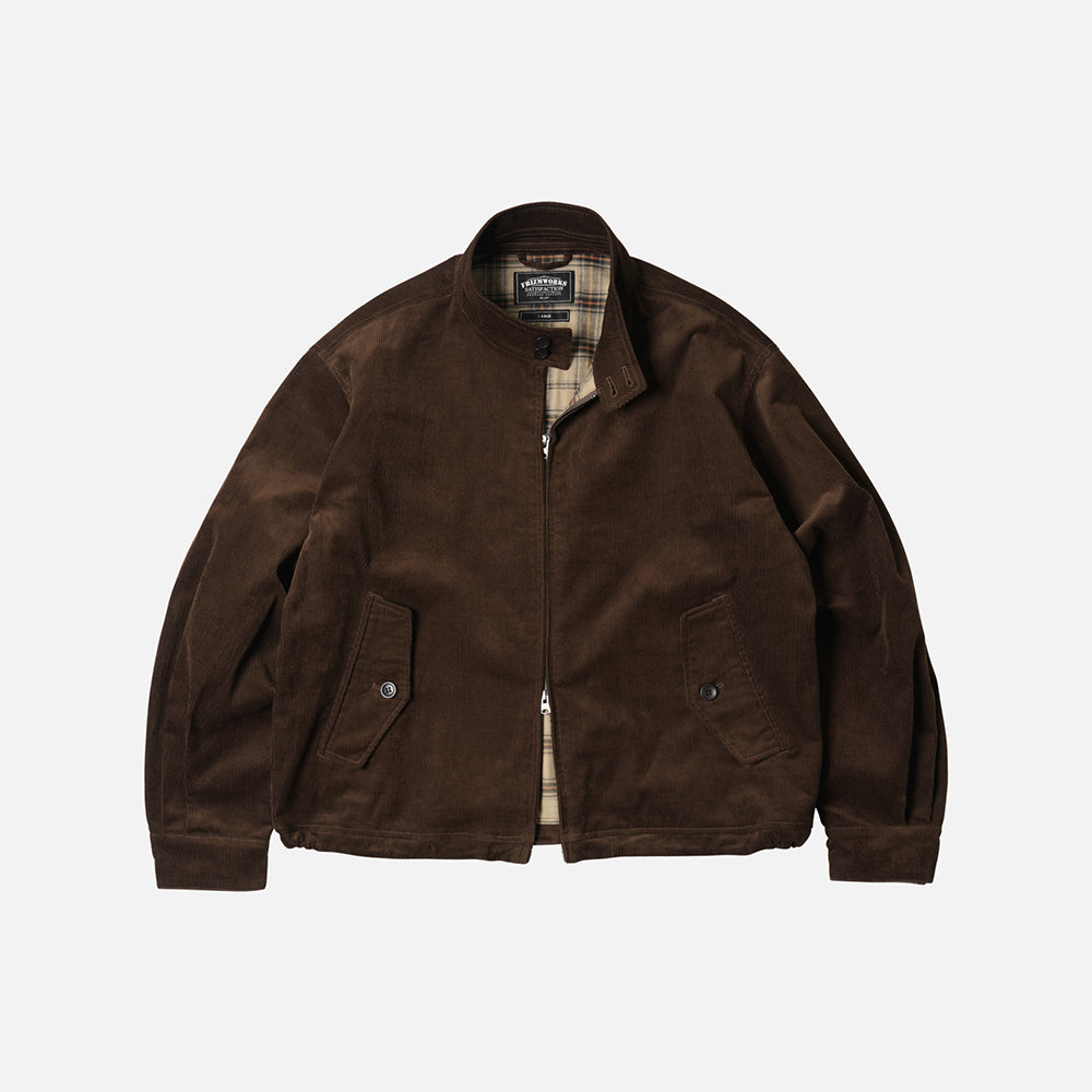 Corduroy Buddy Harrington Jacket - Brown