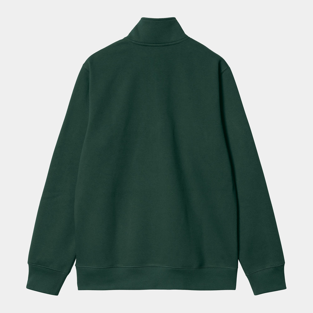 
                  
                    Chase Neck Zip Sweat - Discovery Green/Gold
                  
                