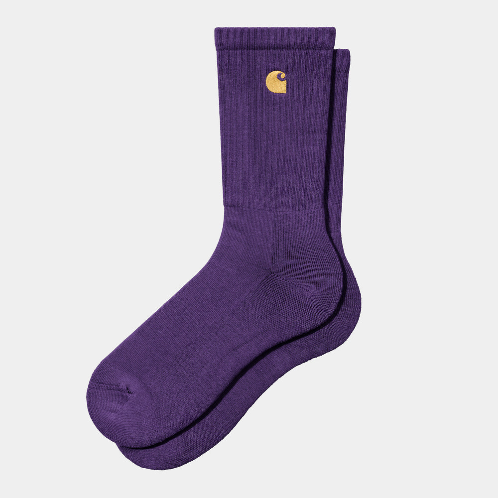 Chase Socks - Tyrian/Gold