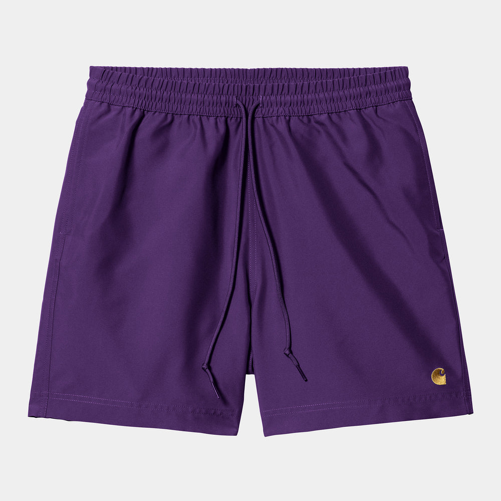 Chase Swim Trunks - Tyrian/Gold