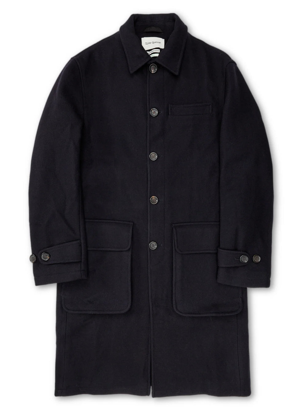 Grandpa Coat - Mosedale Navy