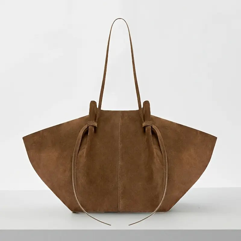 Folded Tote - Tan