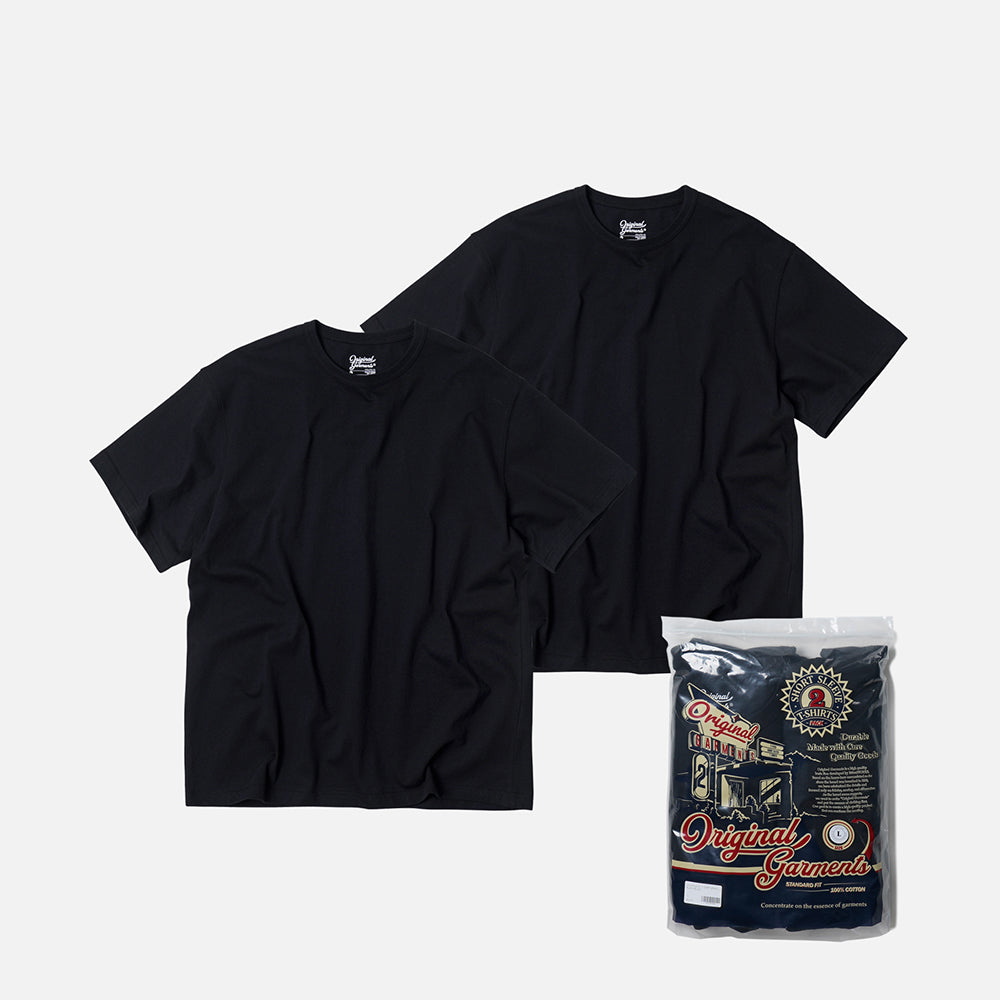 OG Athletic T-Shirt 2Pack - Black + Black
