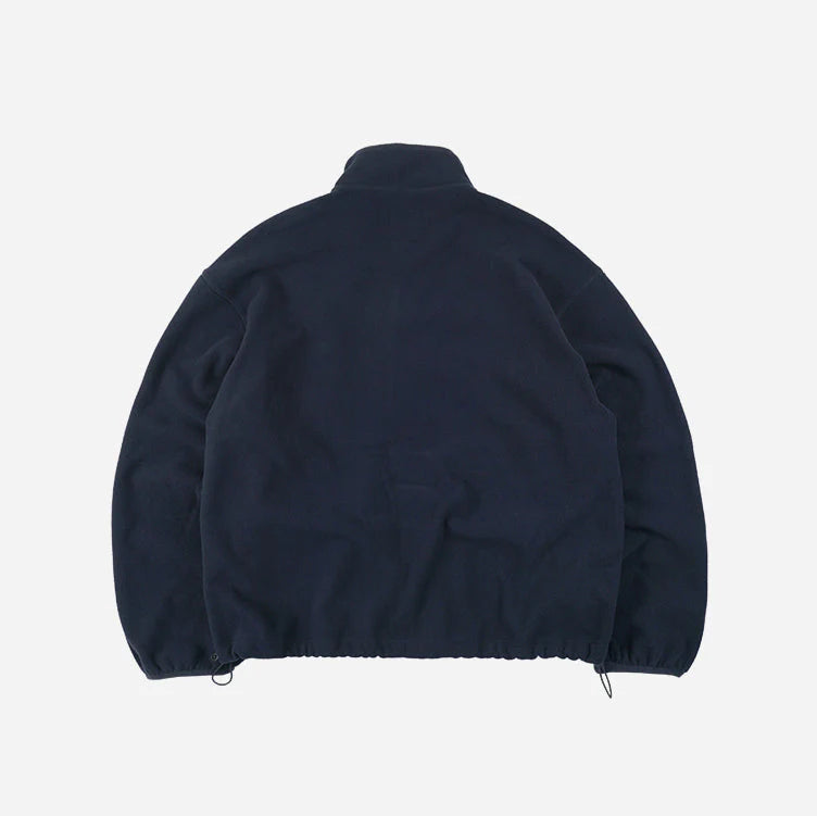 
                  
                    Fleece Zip Up Jacket - Navy
                  
                