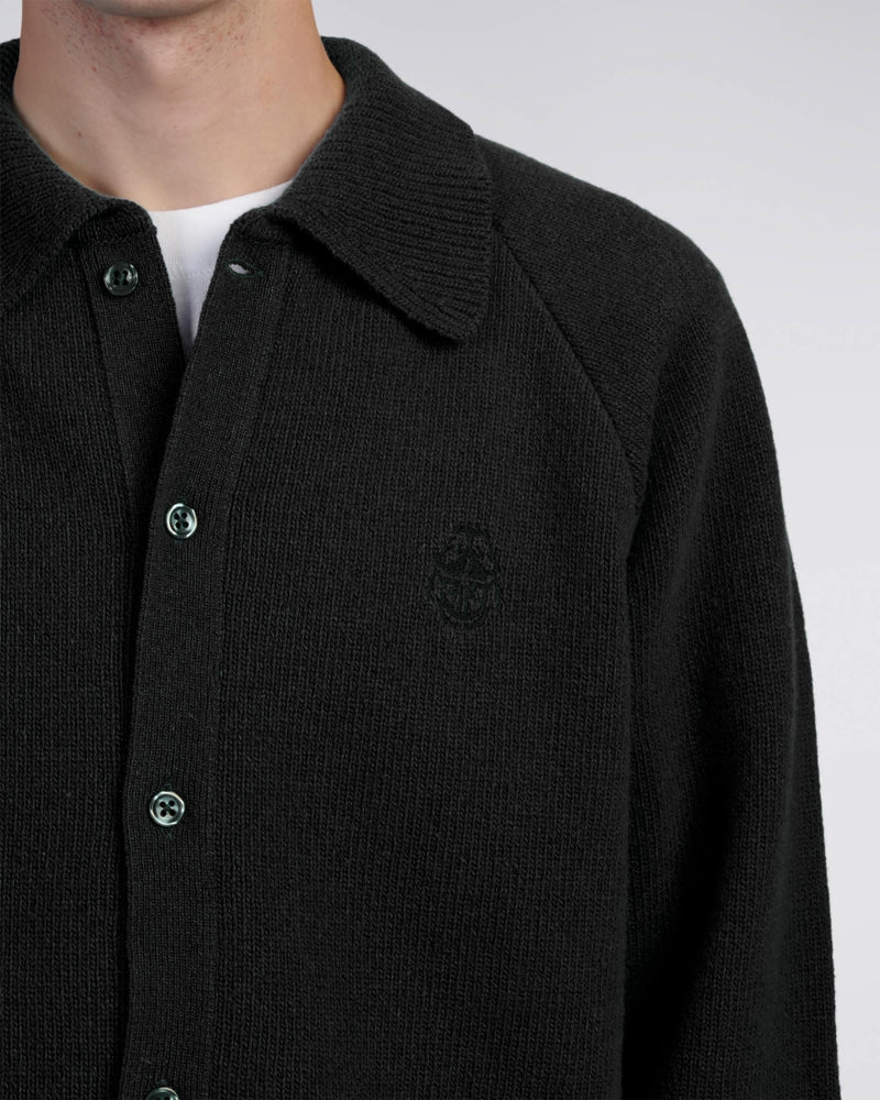 
                  
                    Mars Polo Cardigan - Black
                  
                