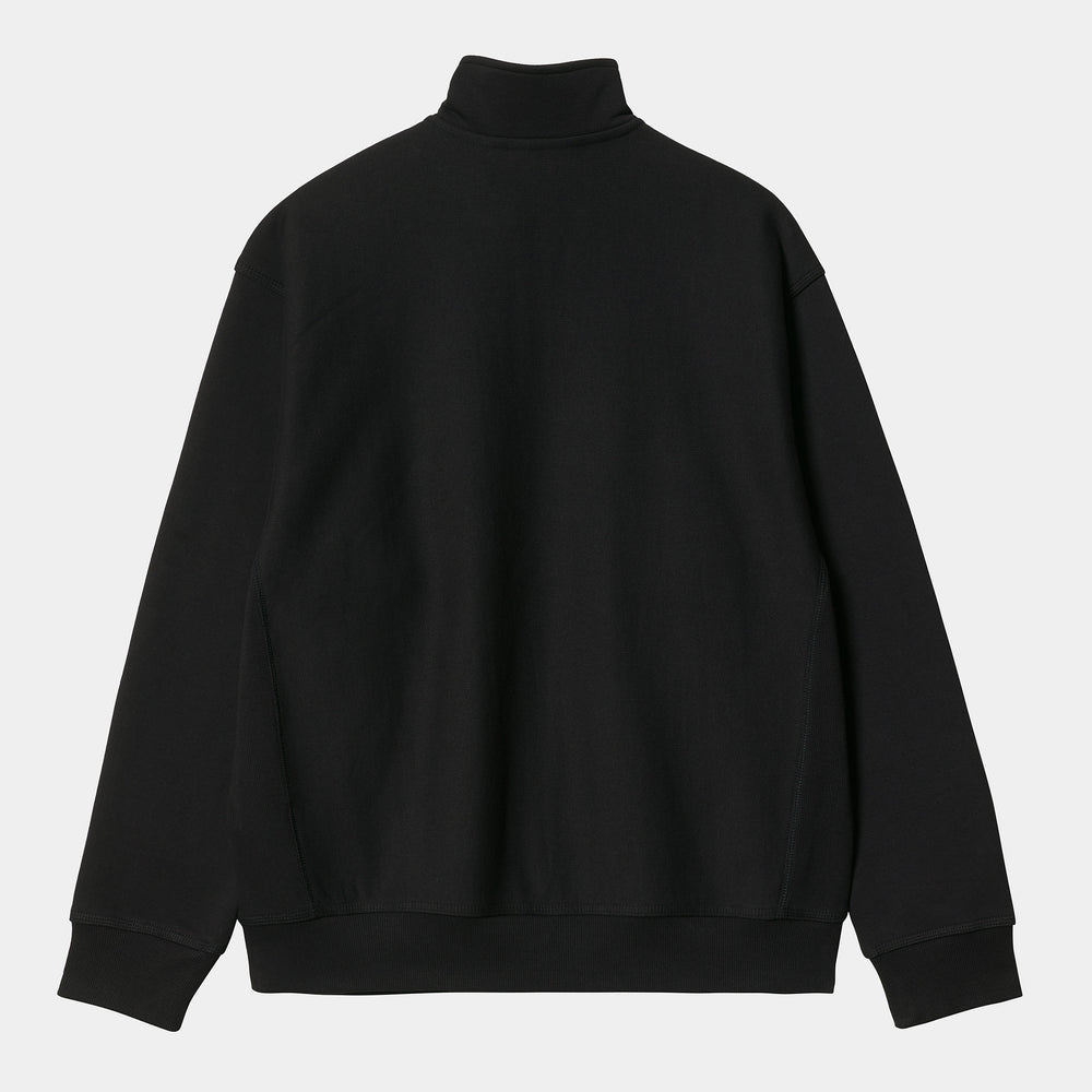 
                  
                    Half Zip American Script Sweatshirt - Black
                  
                