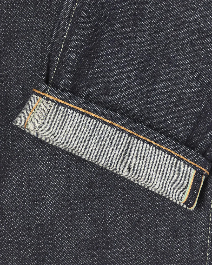 
                  
                    Regular Taper - 13.5oz Kaihara Rainbow Selvage - Blue/Unwashed
                  
                