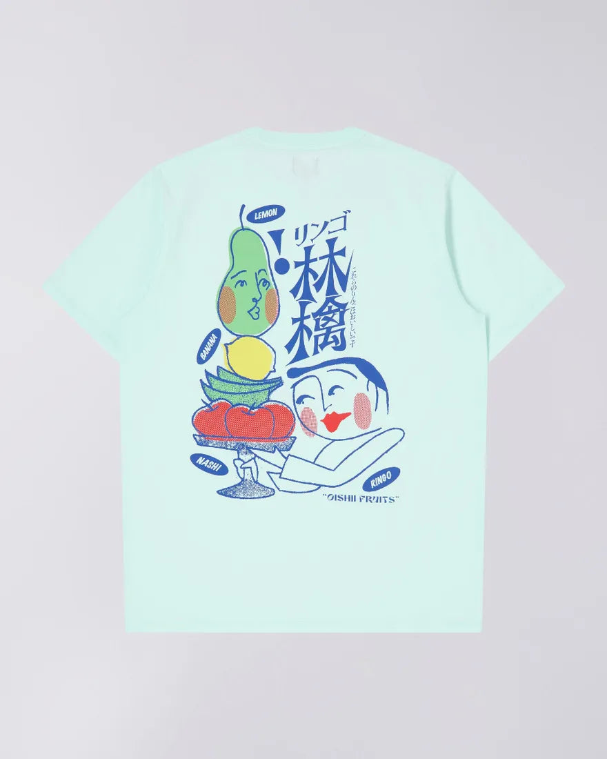 Ringo Oishii T-Shirt - Bleached Aqua