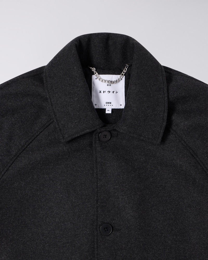 
                  
                    Mac Wool Coat - Dark Grey Marl
                  
                