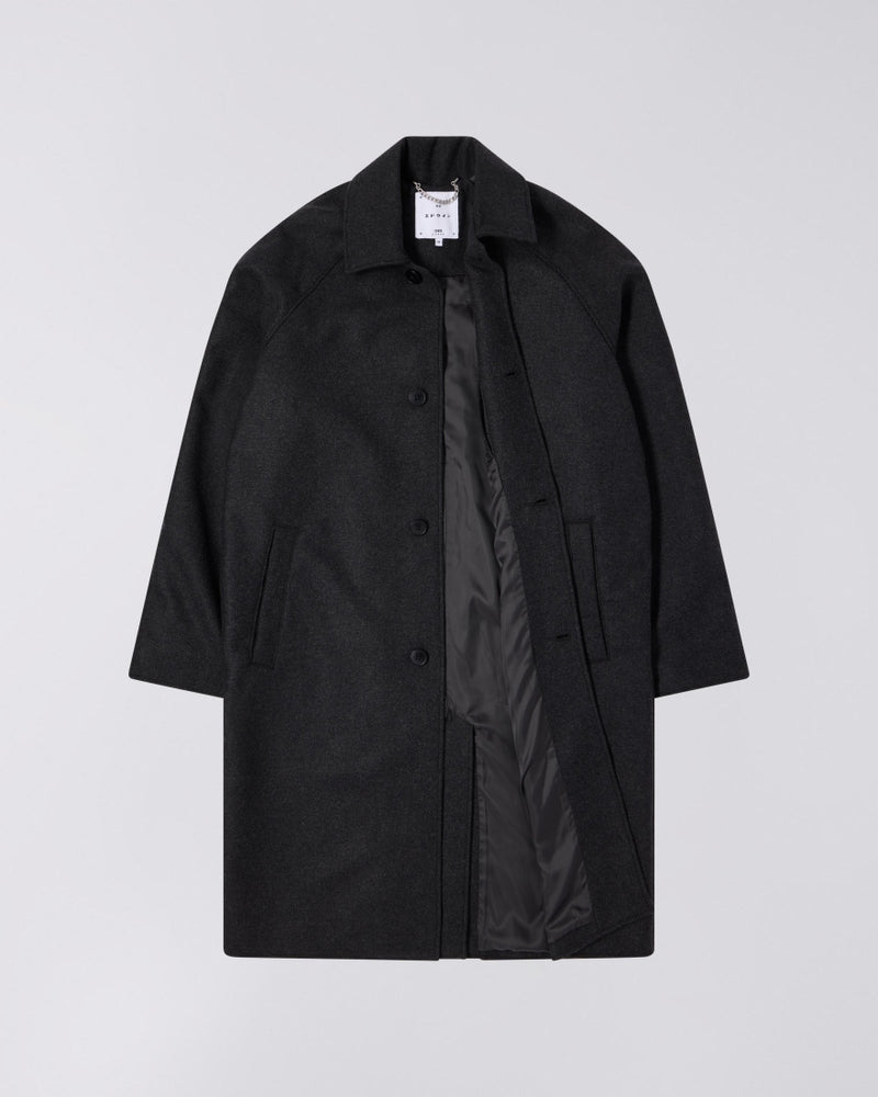 
                  
                    Mac Wool Coat - Dark Grey Marl
                  
                