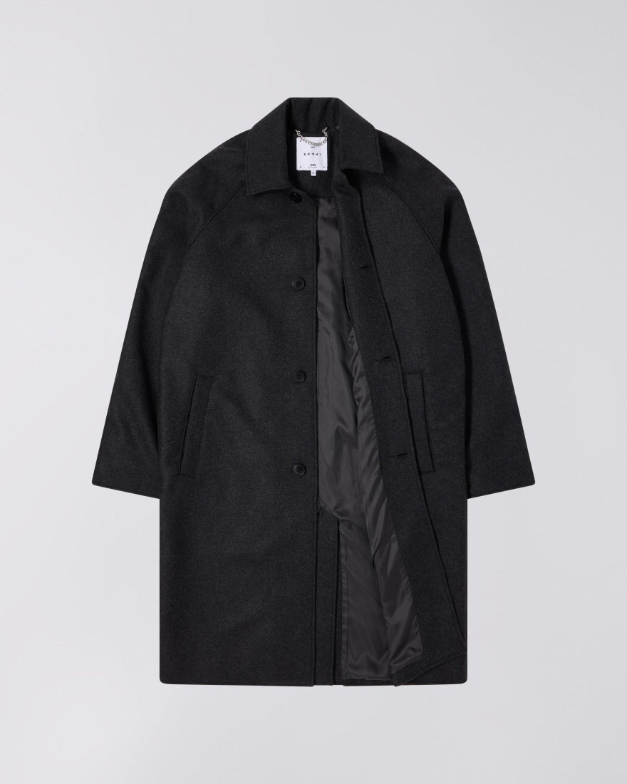 
                  
                    Mac Wool Coat - Dark Grey Marl
                  
                