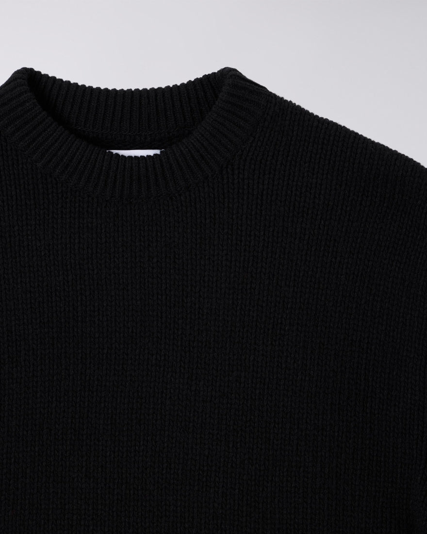 
                  
                    Ellis Sweater Knit - Black/Baltic
                  
                