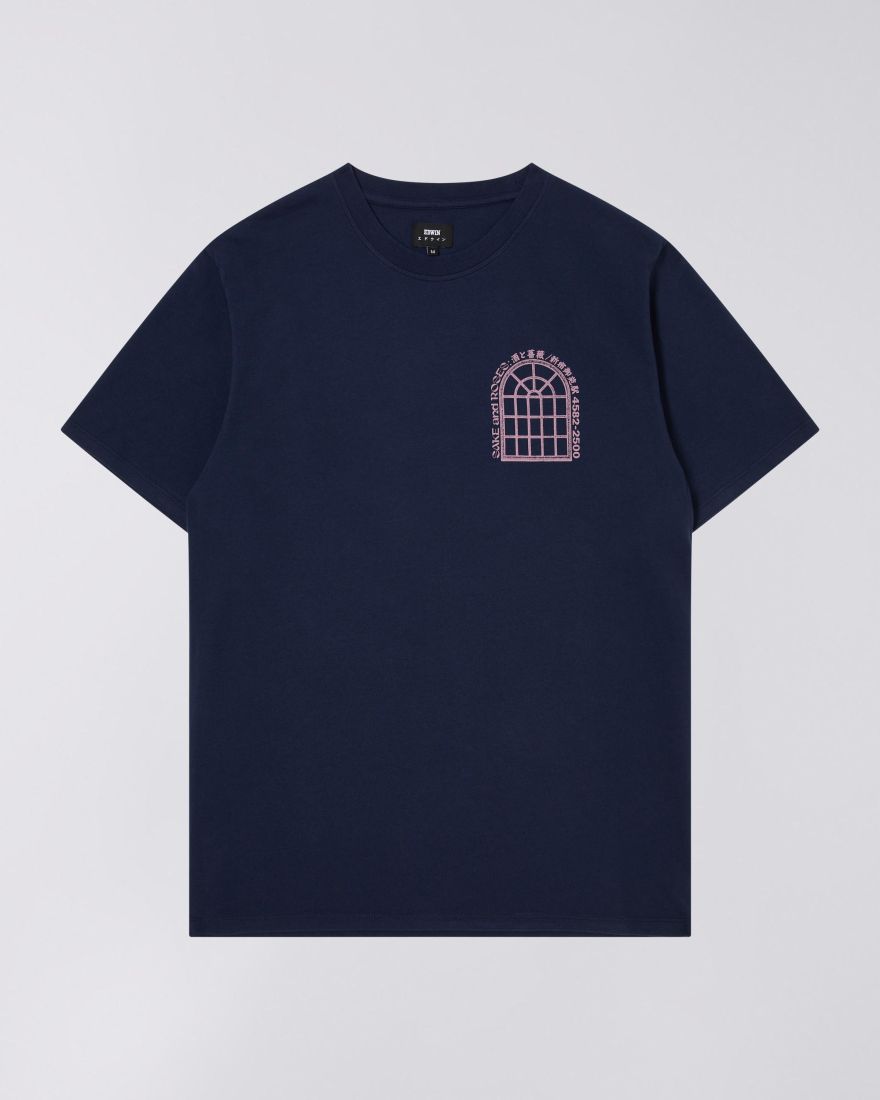 Sake and Roses TS - Maritime Blue