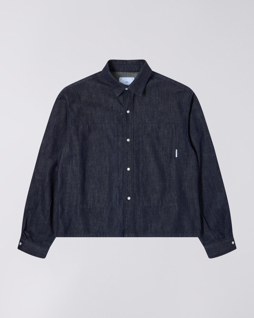 Workman Shirt LS - Blue Rinsed
