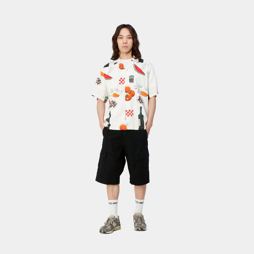 Regular Cargo Short - Black Rinsed
