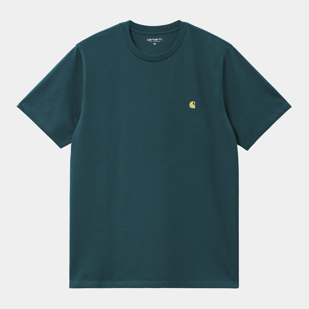 S/S Chase T-Shirt - Duck Blue/Gold