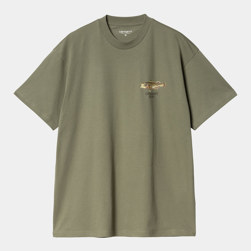 Fish S/S T-Shirt - Dollar Green