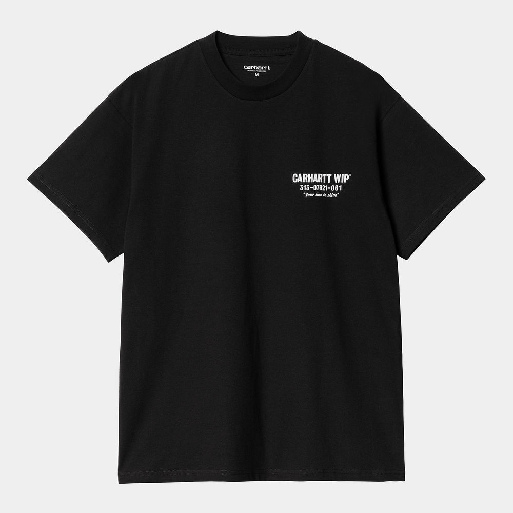 S/S Less Troubles T-Shirt - Black