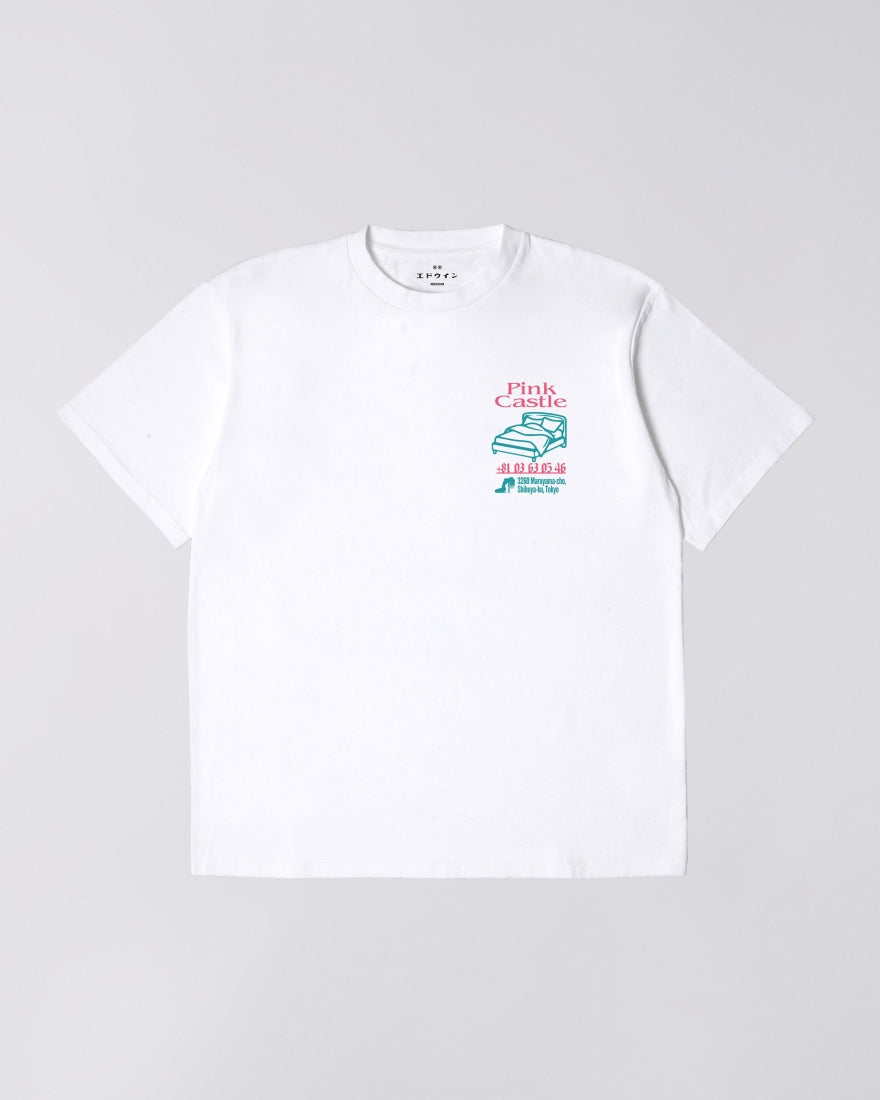 Pink Castle TS - White