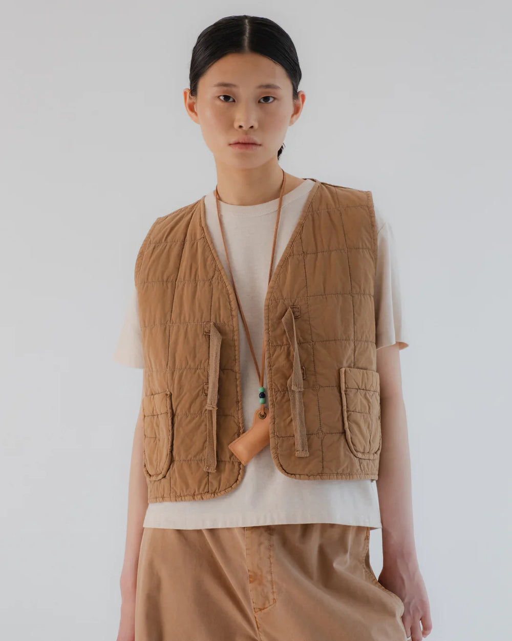 Life Vest - Cotton Quilt - Almond