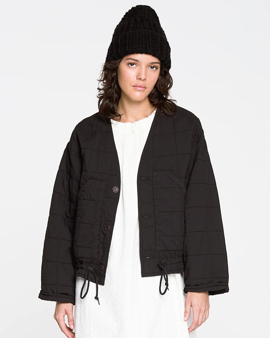 Reactor Jacket Cotton Quilt - Black