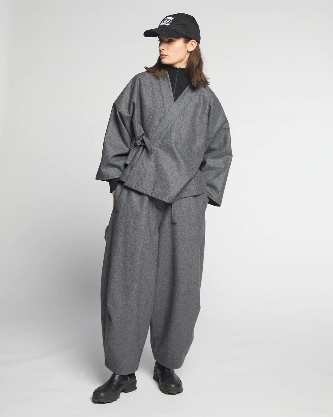 
                  
                    Sultan Pant Wool Flannel - Grey
                  
                